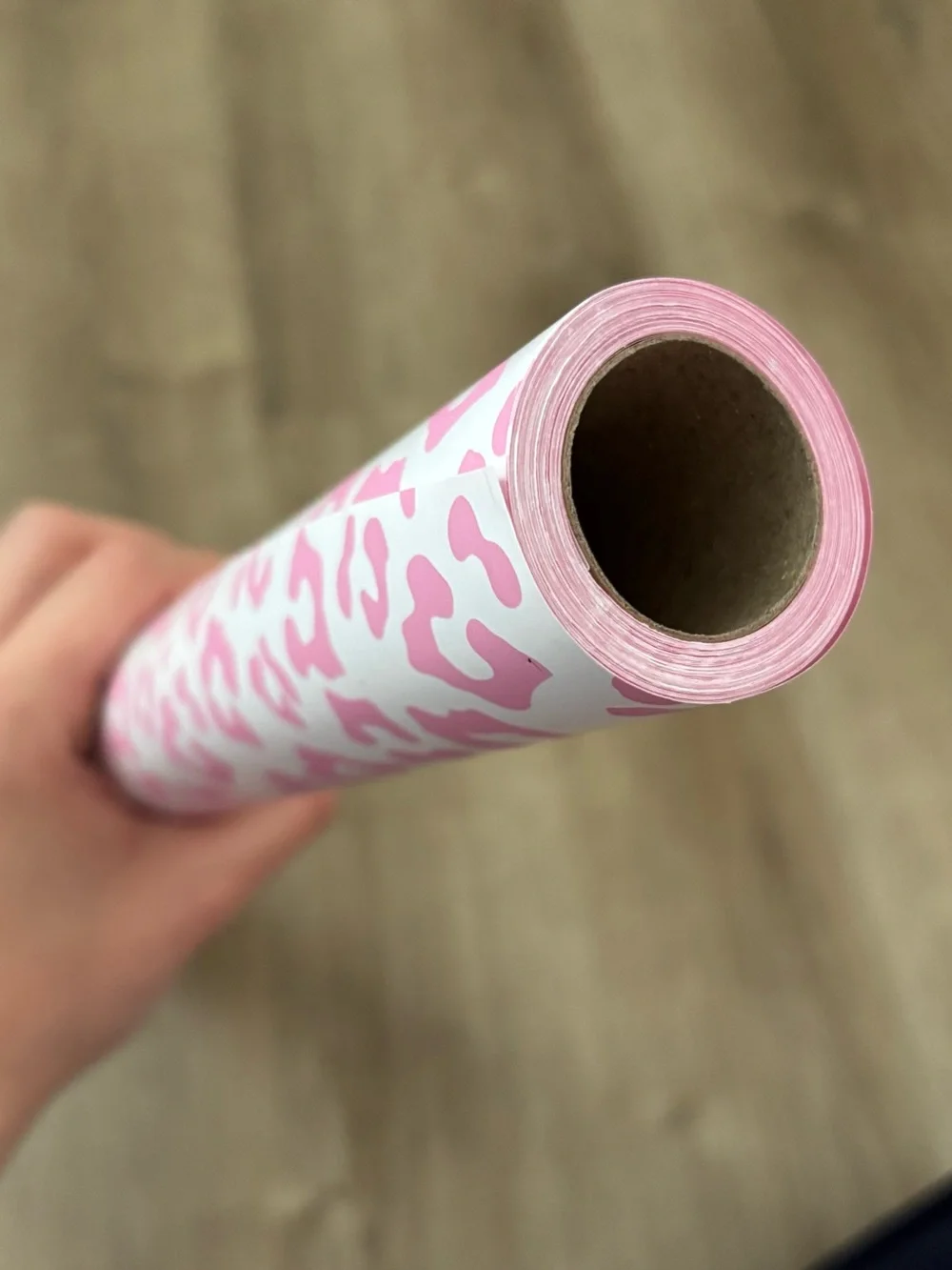 Pink Leopard Gift Wrap Roll - Home Party Supplies